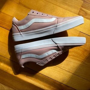 Pale pink Vans